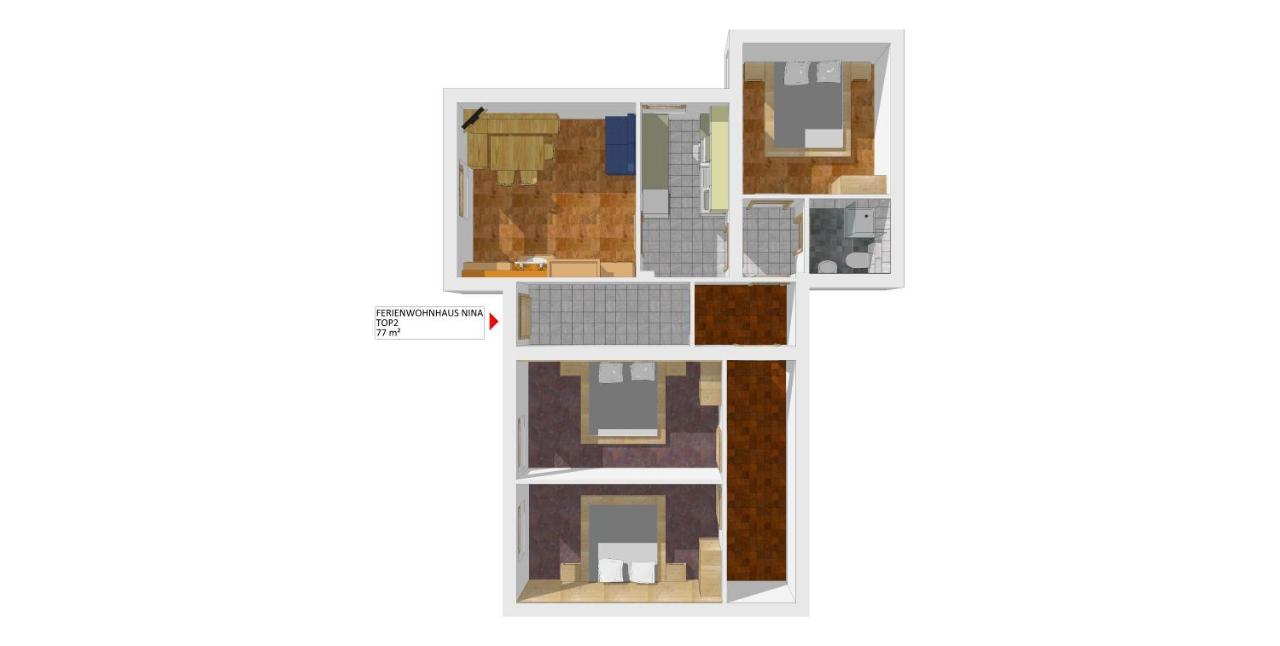 格尔洛斯贝格Haus Nina公寓 外观 照片